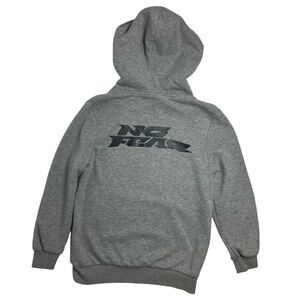 Hoodie Kangaroo Skater No Fear Kids (7-8y) Gray Hooded Sweatshirt Sk8